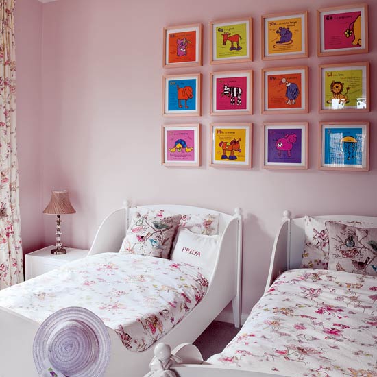 wallpaper kids room. In this next girl#39;s room,